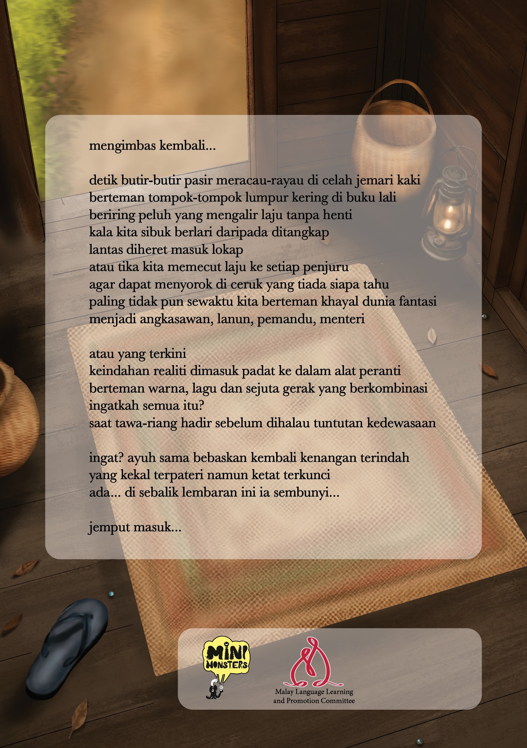 Jangan Ikut Hantu Back Cover